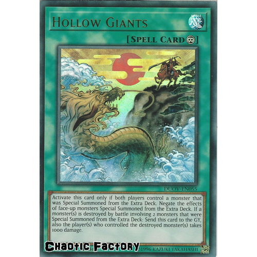 DUOV-EN055 Hollow Giants Ultra Rare 1st Edition NM