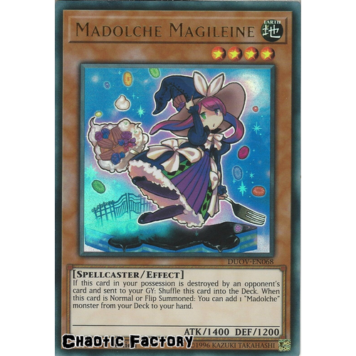 DUOV-EN068 Madolche Magileine Ultra Rare 1st Edition NM