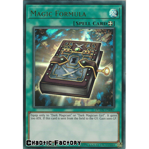 DUOV-EN087 Magic Formula Ultra Rare 1st Edition NM
