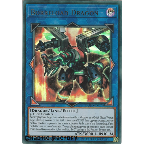 DUPO-EN074 Borreload Dragon Ultra Rare 1st EdItion NM