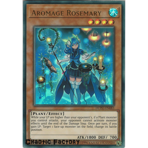 Yugioh DUPO-EN083 Aromage Rosemary Ultra Rare 1st Edtion NM