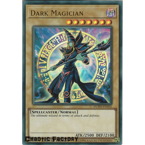 Yugioh DUPO-EN101 Dark Magician Ultra Rare 1st Edtion NM