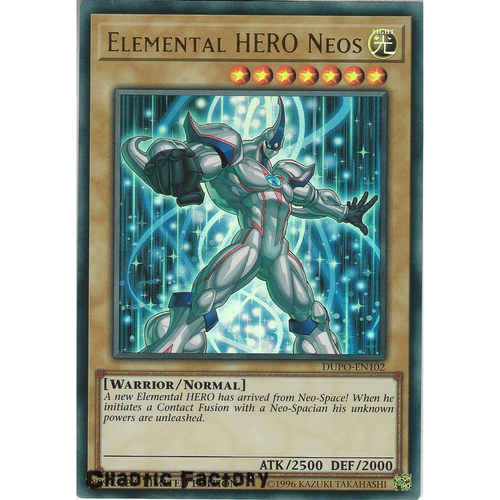 DUPO-EN102 Elemental HERO Neos Ultra Rare 1st Edtion NM