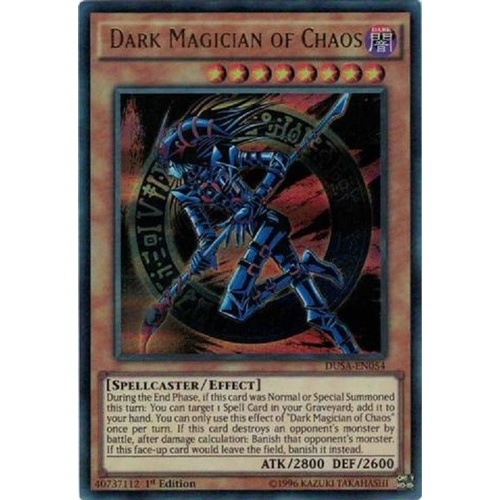 Dark Magician of Chaos DUSA-EN054 Ultra Rare 1st edition NM