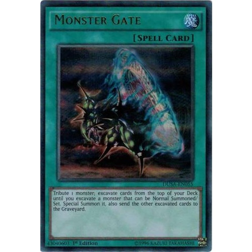 Monster Gate DUSA-EN055 Ultra Rare 1st edition NM