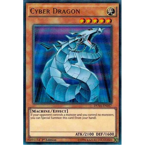 Cyber Dragon - DUSA-EN057 - Ultra Rare 1st Edition NM