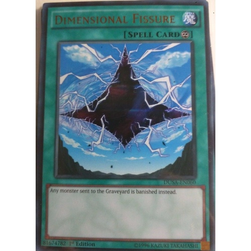 Dimensional Fissure DUSA-EN060 Ultra Rare 1st edition NM