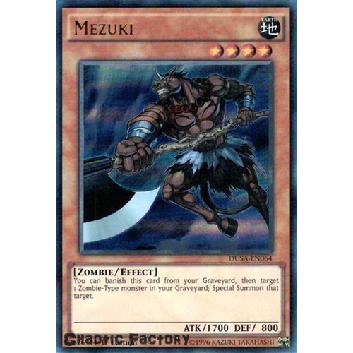 Mezuki DUSA-EN064 Ultra Rare 1st Edition NM
