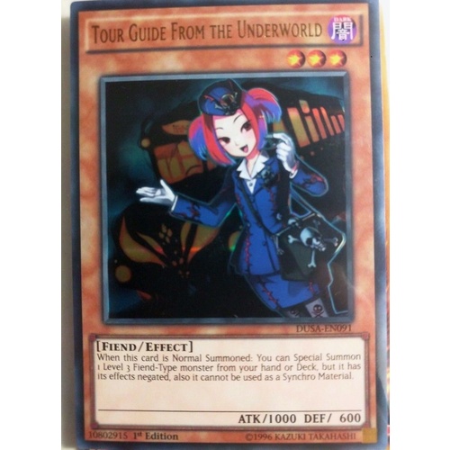 DUSA-EN091 Tour Guide From the Underworld  Ultra Rare 1st edition NM