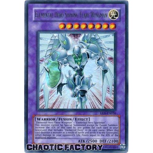 Elemental Hero Shining Flare Wingman - EEN-EN036 - Ultra Rare Unlimited NM