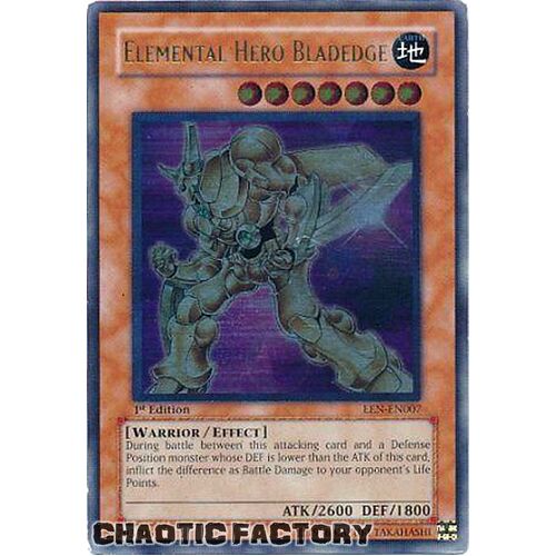 ULTIMATE RARE EEN-EN007 Elemental Hero Bladedge 1st Edition LP