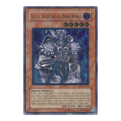 Ultimate Rare Sillva, Warlord of Dark World EEN-EN023 Unlimited NM