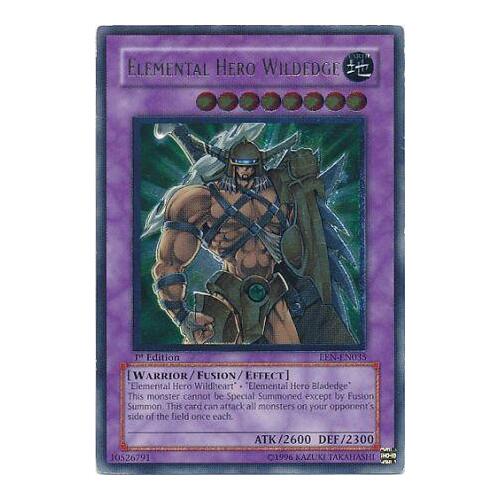 Ultimate Rare - Elemental Hero Wildedge - EEN-EN035 1st Edition NM