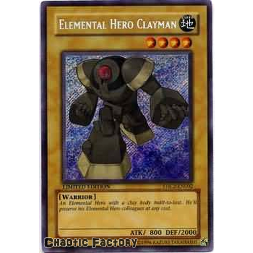 Elemental Hero Clayman - EHC2-EN002 - Secret Rare NM