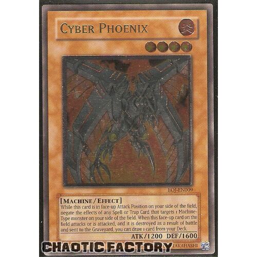 ULTIMATE RARE EOJ-EN009 Cyber Phoenix Unlimited Edition LP