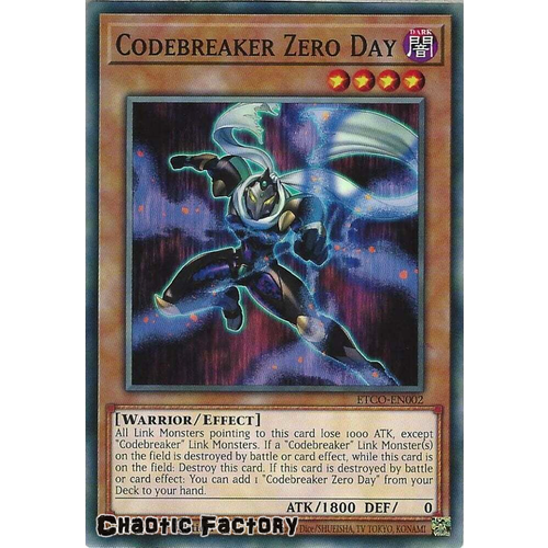 ETCO-EN002 Codebreaker Zero Day Common 1st Edition NM