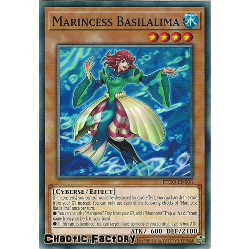ETCO-EN006 Marincess Basilalima Common 1st Edition NM