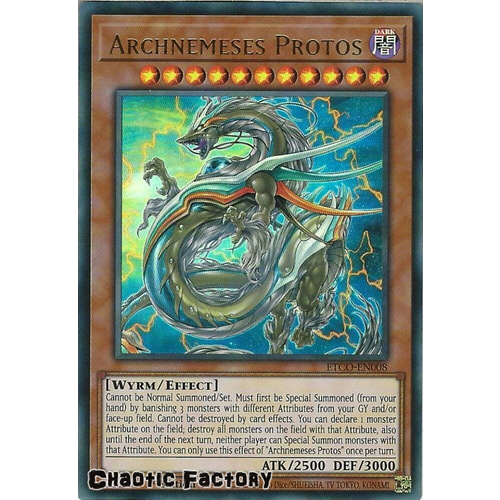ETCO-EN008 Archnemeses Protos Ultra Rare 1st Edition NM