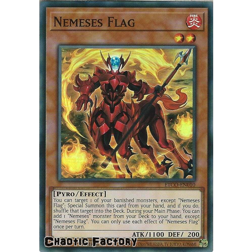 ETCO-EN010 Nemeses Flag Super Rare 1st Edition NM