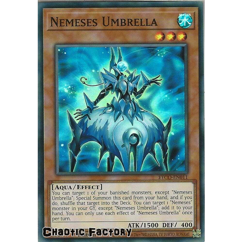 ETCO-EN011 Nemeses Umbrella Super Rare 1st Edition NM
