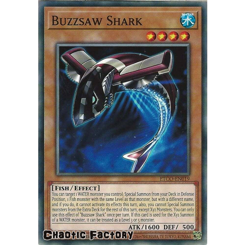 ETCO-EN019 Buzzsaw Shark Common 1st Edition NM