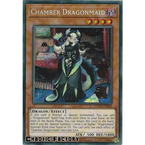 ETCO-EN026 Chamber Dragonmaid Secret Rare 1st Edition NM