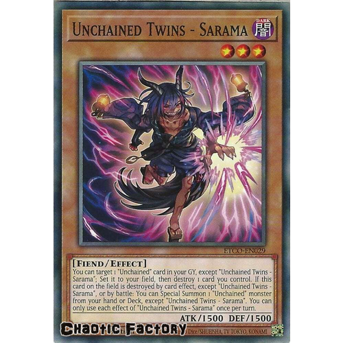 ETCO-EN029 Unchained Twins - Sarama Common 1st Edition NM
