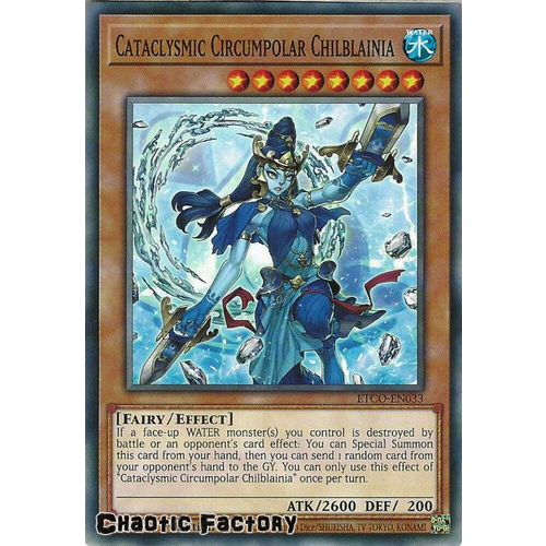 ETCO-EN033 Cataclysmic Circumpolar Chilblainia Common 1st Edition NM