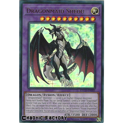 ETCO-EN041 Dragonmaid Sheou Ultra Rare 1st Edition NM