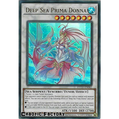 ETCO-EN042 Deep Sea Prima Donna Ultra Rare 1st Edition NM