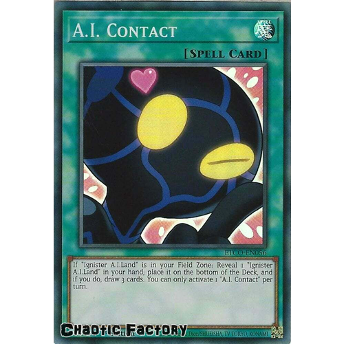 ETCO-EN056 A.I. Contact Super Rare 1st Edition NM