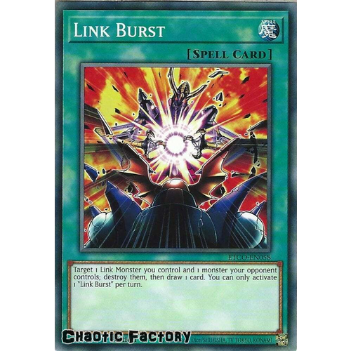 ETCO-EN058 Link Burst Common 1st Edition NM