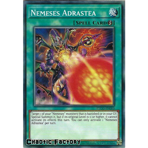 ETCO-EN060 Nemeses Adrastea Common 1st Edition NM