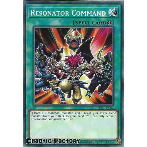ETCO-EN062 Resonator Command Common 1st Edition NM