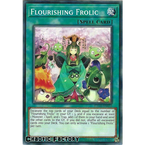 ETCO-EN072 Flourishing Frolic Common 1st Edition NM