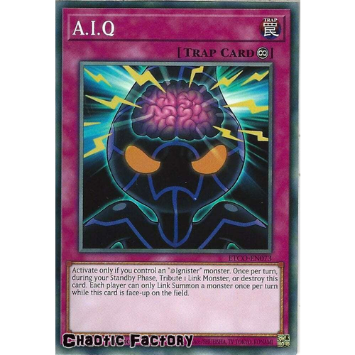 ETCO-EN073 A.I.Q Common 1st Edition NM