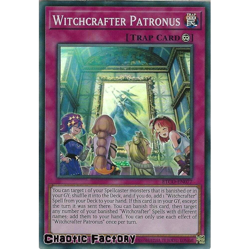 ETCO-EN077 Witchcrafter Patronus Super Rare 1st Edition NM
