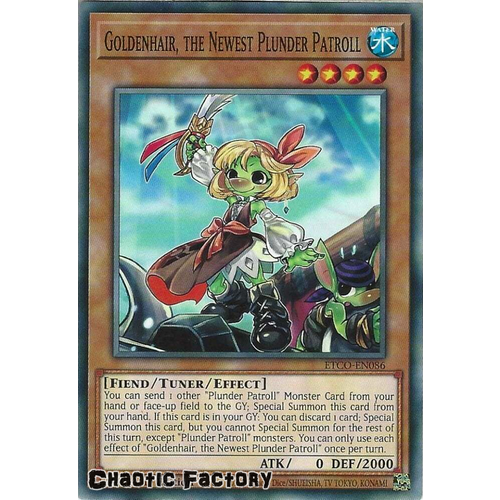 ETCO-EN086 Goldenhair, the Newest Plunder Patroll Common 1st Edition NM