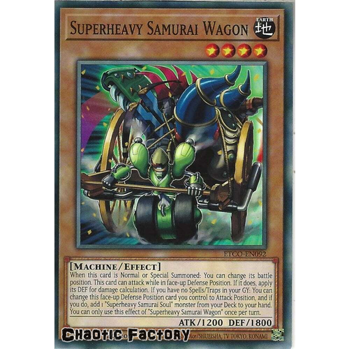 ETCO-EN092 Superheavy Samurai Wagon Common 1st Edition NM