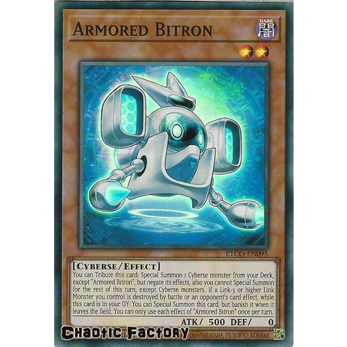 ETCO-EN095 Armored Bitron Super Rare 1st Edition NM
