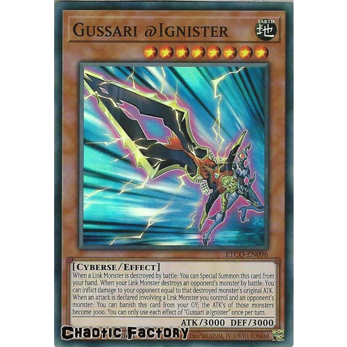 ETCO-EN096 Gussari @Ignister Super Rare 1st Edition NM
