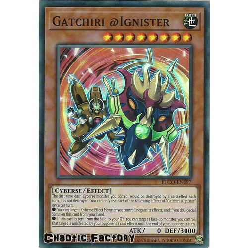 ETCO-EN097 Gatchiri @Ignister Super Rare 1st Edition NM