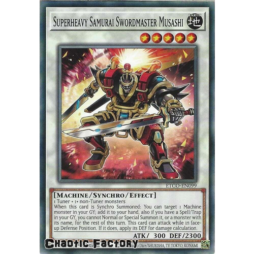 ETCO-EN099 Superheavy Samurai Swordmaster Musashi Common 1st Edition NM