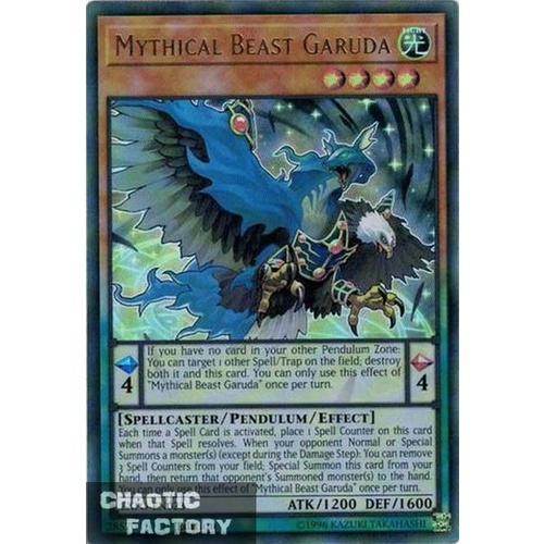 EXFO-EN023 Mythical Beast Garuda Ultra Rare 1st Edition NM