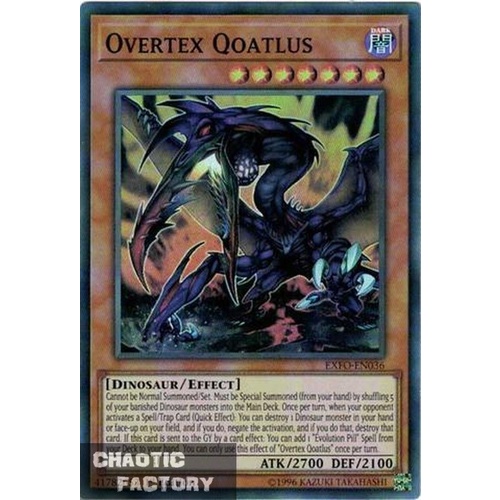  EXFO-EN036 Overtex Qoatlus Super rare Mint