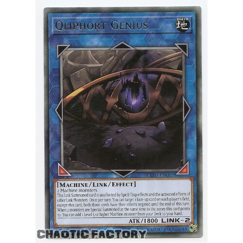EXFO-EN095 Qliphort Genius Rare UNL ED NM