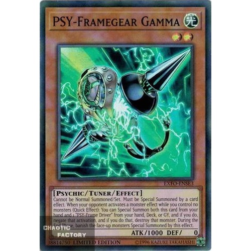 EXFO-ENSE3 PSY-Framegear Gamma Super Rare - Limited Edition NM