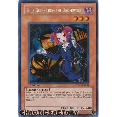 US PRINT Tour Guide From the Underworld - EXVC-EN084 - Secret Rare 1st Edition NM