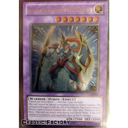 Ultimate Rare - Elemental Hero Neos Knight - EXVC-EN093 Unlimited