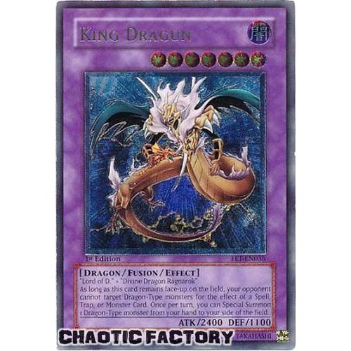 Ultimate Rare - King Dragun - FET-EN036 1st Edition LP
